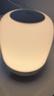 美的（Midea）床頭燈臥室柔光小夜燈充電臺燈三色調(diào)光節(jié)日創(chuàng)意禮品禮物起夜燈 曬單實拍圖