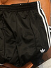 阿迪達斯 （adidas）三葉草女褲 2025春季新款寬松時(shí)尚潮流運動(dòng)休閑針織直筒長(cháng)褲 KB2467 S 曬單實(shí)拍圖