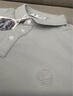 杰克·瓊斯（JACK&JONES）男裝25年精致虎頭刺繡涼感短袖polo衫男士夏季商務半袖翻領T恤 灰綠色C52 XL 曬單實拍圖