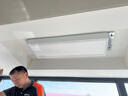 盼盼 電動(dòng)晾衣架陽(yáng)臺(tái)智能晾衣機(jī)大屏隱藏輕抬上升白色D8大屏照明版 曬單實(shí)拍圖