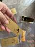 菜百首飾 足金Au999.9黃金金磚收藏禮品 “財(cái)富”金條 50克 曬單實(shí)拍圖