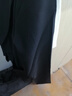 羅蒙（ROMON）西服男士春秋季潮流寬松翻領(lǐng)商務(wù)單西休閑小西裝外套CG-K8黑色XL 曬單實(shí)拍圖