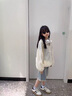 G.DUCKKIDS童裝女童防曬衣夏款冰絲兒童防曬服透氣女孩薄款外套清爽學生外套 杏色 160 建議13~14歲【150-160cm】c 曬單實拍圖