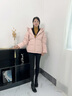 波司登25年冬季羽絨服90絨女短款連帽保暖防風(fēng)舒適百搭寬松外套 曬單實(shí)拍圖