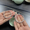 中國黃金（CHINA GOLD）蛇寶寶足銀手鐲竹節(jié)銀鐲子嬰兒男女滿七夕情人節(jié)禮物送女朋友老婆 竹節(jié)寶寶手鐲一對 約23g【品牌禮盒】 曬單實拍圖