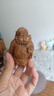 仙作美假一賠萬【鐘馗賜?！啃∪~楨楠金絲楠木枯木老料雕刻手把件擺件 曬單實拍圖