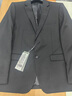 紅豆西服套裝男士高檔定制商務(wù)休閑職業(yè)韓版修身正裝新郎結(jié)婚禮西裝男 藏青色三件套 (西服+西褲+白襯衫) XL 碼(加8件禮品) 曬單實(shí)拍圖