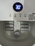海爾（Haier）足浴盆活氧氣泡自助按摩京東自營泡腳桶理療恒溫加熱高深桶拆洗按摩盤洗腳盆送父母禮物HQY-J342W 曬單實拍圖