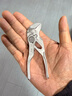 凱尼派克（KNIPEX）86 04 100 鉗式扳手XS 4寸100mm袖珍款鍍鉻鉗式扳手 曬單實拍圖