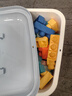 卡爾貝比積木3-6歲兒童玩具大顆粒軟膠可啃咬90塊收納盒款男女孩生日禮物 曬單實(shí)拍圖