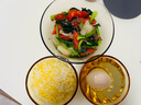 康寧餐具 6頭玻璃餐具套裝 耐熱玻璃飯碗盤(pán)子魚(yú)盤(pán)大湯碗碗碟套裝 6頭晶炫餐具套裝 曬單實(shí)拍圖