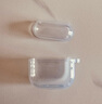 圖拉斯【2025年新款】適用airpods4保護套airpods四代保護殼適用蘋果耳機防摔防塵防刮硅膠散熱 透明 曬單實拍圖