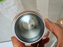 飛利浦（PHILIPS）【支持LOGO定制】隨行電熱水杯便攜迷你燒水杯316不銹鋼內(nèi)膽電熱杯保溫杯 0.35L 【爆款】燒水杯 奶杏色 曬單實(shí)拍圖