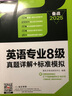 新東方 2025英語(yǔ)專(zhuān)業(yè)8級真題詳解+標準模擬 英專(zhuān)生備考專(zhuān)八必備真題詳解 曬單實(shí)拍圖