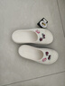 PaulFrank大嘴猴涼拖鞋女夏家居EVA厚底軟彈時尚可外穿涼鞋6025白色40-41 曬單實拍圖
