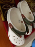 卡駱馳（crocs）特林Clog洞洞鞋男鞋涼拖拖鞋沙灘涼鞋 206340-0WV M8W10 曬單實拍圖