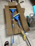 潔麗來(lái)（Cleaning line）膠棉拖把家用一拖凈免手洗2025對(duì)折式懶人吸水海綿拖把拖地神器 升級(jí)款33CM+桶+替換頭*1 曬單實(shí)拍圖