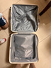 希仲兒童行李箱可騎可坐卡通小型登機箱拉鏈結實(shí)耐用輕便萬(wàn)向輪旅行箱 白色哪吒-加厚pc/杯架 20英寸 【超輕便，可手提上飛機】 曬單實(shí)拍圖