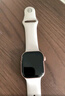 Apple/蘋果 Watch Series 10 智能手表GPS款42毫米玫瑰金色鋁金屬表殼淡桃粉色運(yùn)動型表帶S/M MX1R3CH/B 曬單實(shí)拍圖