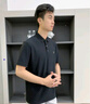 海瀾之家（HLA）短袖POLO衫男時尚翻領短袖男25夏季 先鋒系列-黑色57 HNTPW2J014A L 175/92A推薦137~150斤 曬單實拍圖