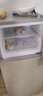 志高電冰箱雙門家用節(jié)能冰箱出租屋冷藏冷凍環(huán)保迷你冰箱辦公室公寓租房宿舍低噪電冰箱 S192銀色一級能效【萬人推薦】 曬單實(shí)拍圖