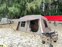 北極狼戶外露營(yíng)帳篷全自動(dòng)屋脊防曬防雨便捷式兩室一廳野營(yíng)過夜露營(yíng)裝備 6-12人【黑膠防曬】帳篷-云木咖 曬單實(shí)拍圖