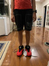 阿迪達(dá)斯 （adidas）男 籃球系列 DAME X 籃球鞋 JP6093 紅色  40  曬單實(shí)拍圖