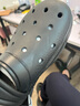 斯凱奇（Skechers）泡泡鞋丨夏季情侶洞洞鞋女沙灘踩屎感拖鞋男增高防臭透氣涉水鞋 曬單實(shí)拍圖