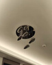 銘燈世家意大利客廳吊燈創(chuàng)意臥室設(shè)計師水滴別墅餐廳裝飾展廳樓梯燈具 帶射燈款5頭 （原版出口品質(zhì)） 曬單實(shí)拍圖