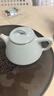 青澹汝窯茶壺天青色全手工景德鎮(zhèn)瓷器石瓢壺 石瓢壺 開片可養(yǎng) 150ml 曬單實(shí)拍圖