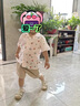 戴維貝拉兒童短褲套裝夏裝男童襯衫褲子兩件套寶寶衣服 曬單實拍圖
