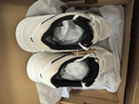 亞瑟士ASICS女鞋網(wǎng)面跑鞋百搭緩震運動鞋透氣跑步鞋 GEL-CONTEND 4 米白色/黑色 40.5 曬單實拍圖