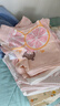 北極絨4條裝兒童內(nèi)褲女童發(fā)育期純棉女孩學(xué)生夏季薄平角短褲寶寶中大童 曬單實(shí)拍圖