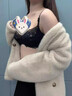 B·W FOREST蕾絲內(nèi)衣女新款法式性感內(nèi)衣超薄款無痕大胸顯小胸罩性感文胸套裝 黑色(蕾絲款)贈送胸貼 文胸+內(nèi)褲 70A 配S碼內(nèi)褲 曬單實拍圖