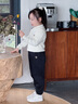 巴拉巴拉balaOne童裝男童長褲兒童褲子2025秋冬新款女運(yùn)動休閑褲 黑色90001 120 曬單實拍圖