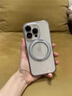 圖拉斯支點殼O1s適配蘋果16promax手機殼iphone16pro max磁吸套16 pro透明支架防摔磨砂 【16promax全透明】頂配按鍵全包 360度旋轉(zhuǎn) 曬單實拍圖