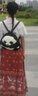 G.DUCKKIDS小黃鴨中國(guó)風(fēng)女童馬面裙兒童小仙女漢服古裝套裝薄款夏季短袖唐裝 紅色短袖套裝(裙+上衣+項(xiàng)鏈) 160 曬單實(shí)拍圖