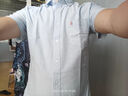 真維斯短袖襯衫男士2025秋季新款高端休閑立領(lǐng)牛津紡純棉襯衣外套 灰色【官方正品】 XL 曬單實(shí)拍圖