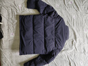 哈吉斯（HAZZYS）男裝外套面包服羽絨服ASFZU0BDX08 藏青色NV 170/92A46 曬單實(shí)拍圖