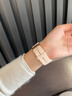 蘋果手機通用Apple Watch S10 智能手表頂配心率血壓血氧檢測手環(huán) 白膠銀色 曬單實拍圖
