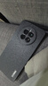 易京（YJING）適用 華為mate50手機(jī)殼防摔保護(hù)套HUAWEI Mate50e手機(jī)套鏡頭全包高端輕奢素皮殼超薄時(shí)尚簡約款 【楝樹黑】配高清鋼化膜 曬單實(shí)拍圖