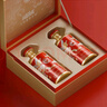 五糧液股份 文創(chuàng)富貴吉祥禮盒 純糧食白酒 52度500ml*2瓶 升學(xué)宴 曬單實拍圖
