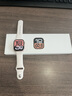 Apple/蘋果 Watch Series 10 智能手表GPS款42毫米玫瑰金色鋁金屬表殼淡桃粉色運(yùn)動型表帶S/M MX1R3CH/B 曬單實(shí)拍圖