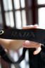 PRADA/普拉達(dá)【七夕禮物】女士Prada Explore Re-Nylon單肩包 黑色 曬單實(shí)拍圖