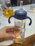 M&M吸管杯兒童喝奶杯防漏吸管奶瓶1-3歲-6歲進(jìn)口PPSU耐摔學(xué)飲奶瓶 星月款 240ml +咬吸重力球*2 曬單實(shí)拍圖