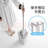 美麗雅平板拖把33cm3布帶桶免手洗干濕兩用家用一拖凈拖地神器洗拖一體 曬單實(shí)拍圖