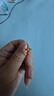 周大福 生肖蛇權(quán)杖蛇黃金戒指(工費320)15號約2.8g EOF1445七夕 曬單實拍圖
