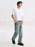 卡賓男裝 精致繡花T恤2025夏季新款生動(dòng)有趣色彩豐富 米白色12 M /170/48 曬單實(shí)拍圖
