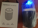 車載煙灰缸LED帶燈防掉灰多功能安全耐高溫高阻燃汽車座式煙缸 一按開蓋-不銹鋼內(nèi)膽 曬單實拍圖
