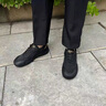 MAGIOPY高端奢侈品男鞋高檔休閑鞋男夏季透氣網(wǎng)面鞋男軟底百搭運(yùn)動鞋子男 黑金 【標(biāo)準(zhǔn)皮鞋碼】 41 (255mm) 曬單實(shí)拍圖